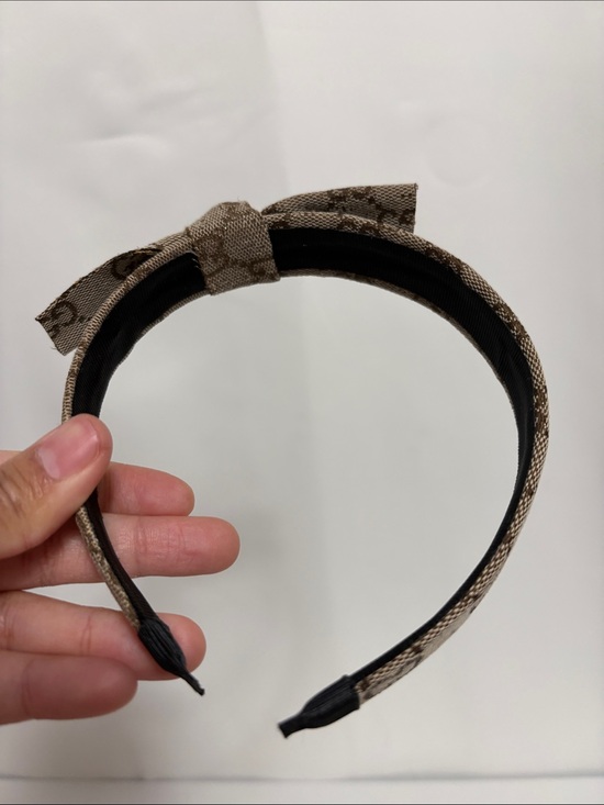 Upcycled Gucci Logo Headband